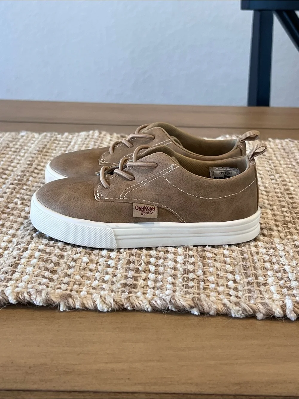 OshKosh B'gosh Kids Brown Casual Lace-Up Sneakers